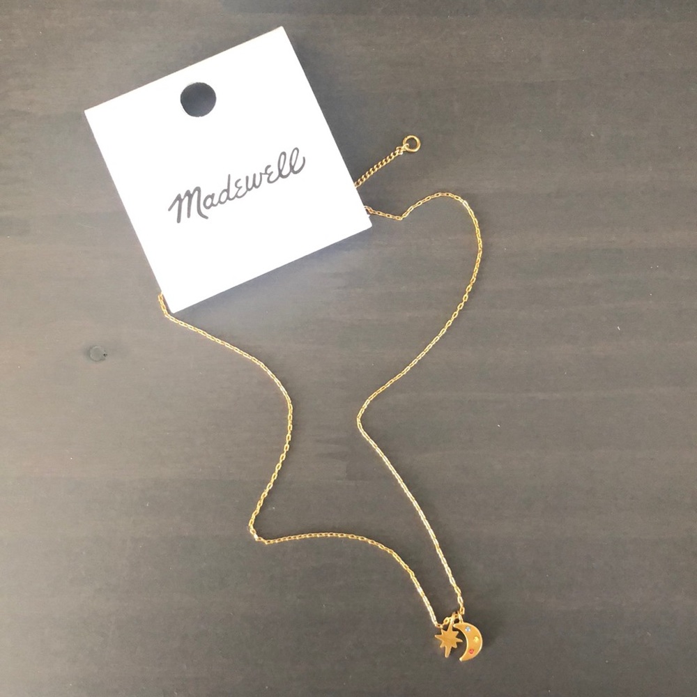 Madewell Moon Star Necklace